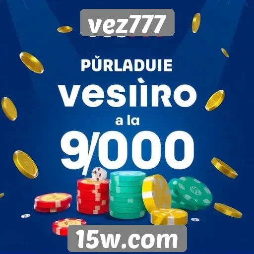 Promoções e bônus atraentes no vez777
